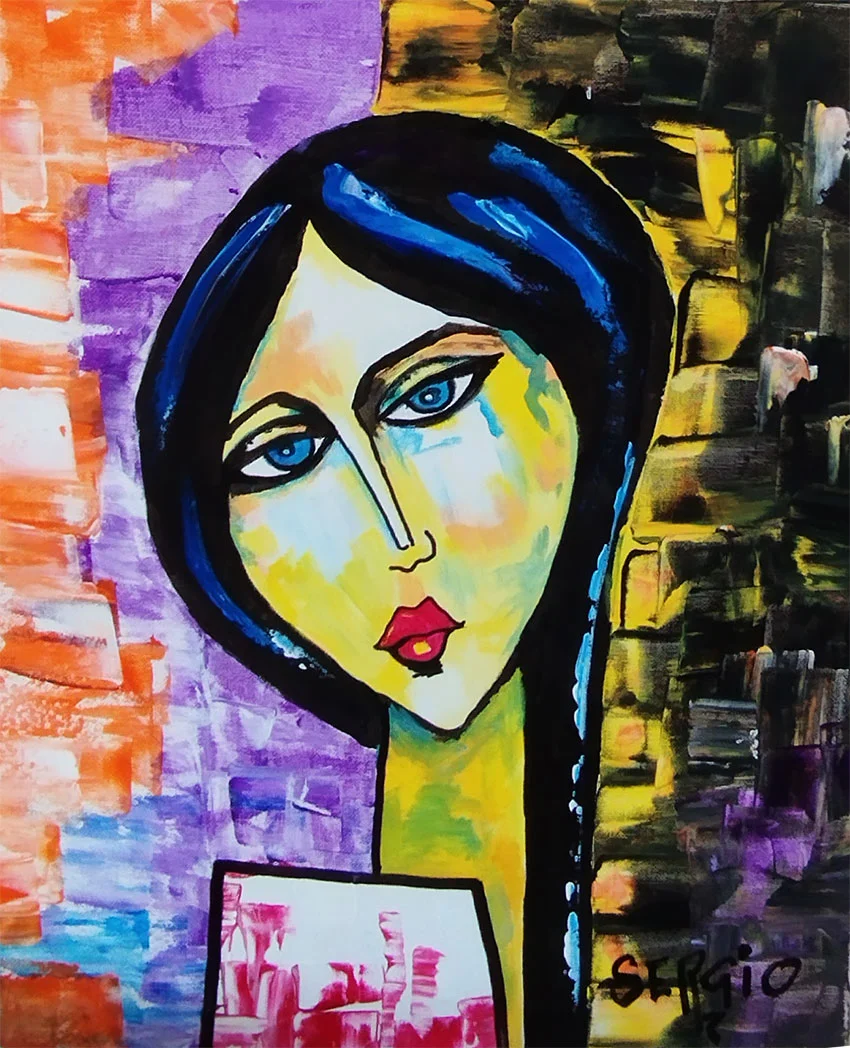 Une femme qui boit un verre de vin rouge